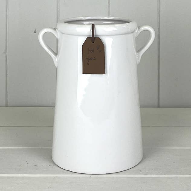 White Vase for wholesale by Satchville