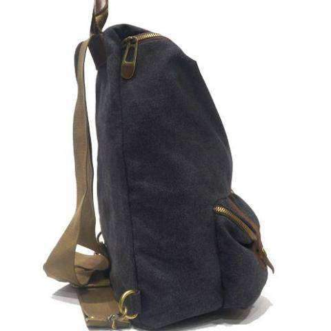 ZEDE PARIS - Vente Sac à dos – femme - SAINT-PAUL - Sac à dos en toile et cuir45