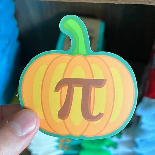 Kürbiskuchen-Aufkleber für den Großhandel von Wright Foot