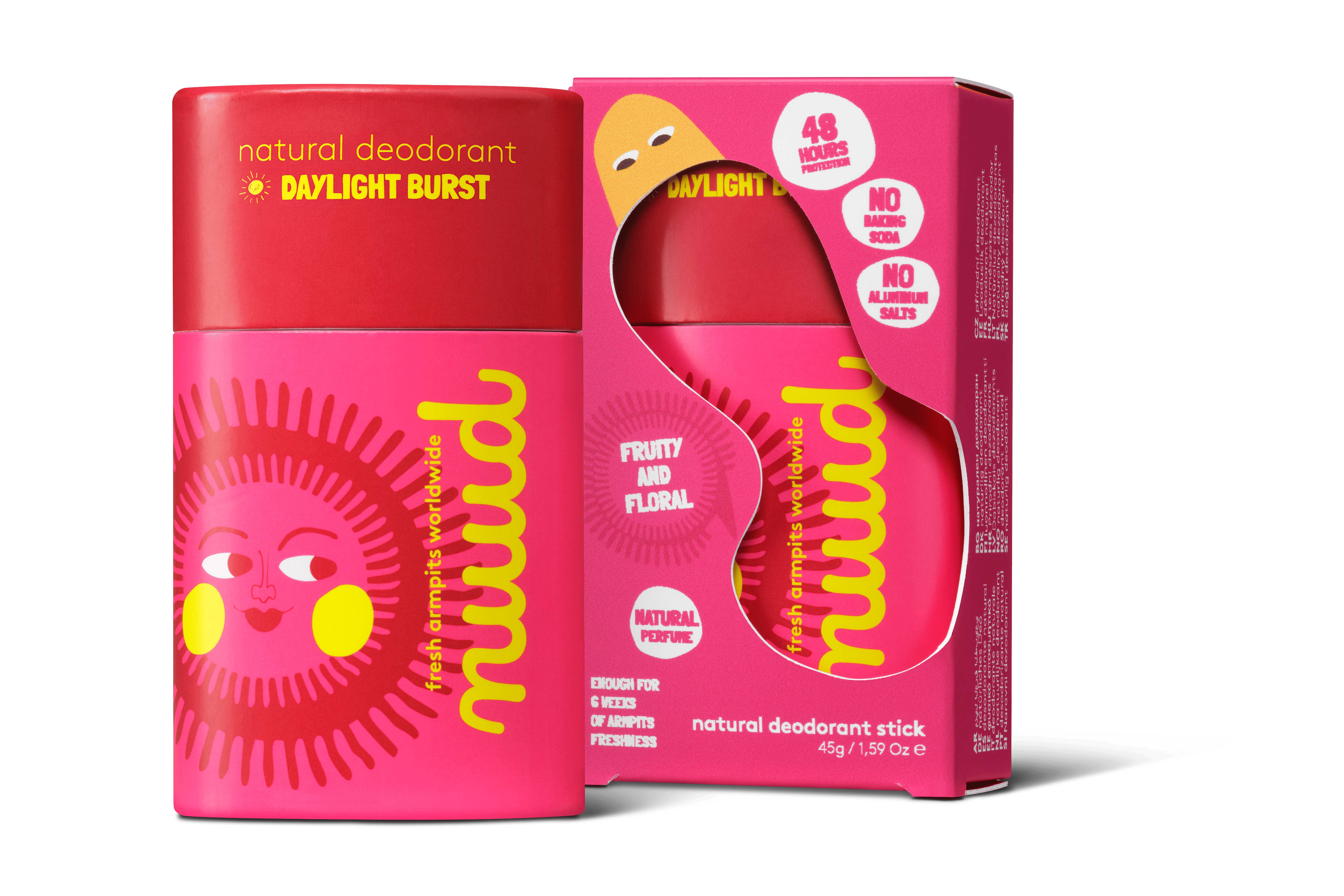 nuud.care - Wholesale Deodorant - Unisex - nuud - natural, vegan Deodorant - Daylight Burst Stick