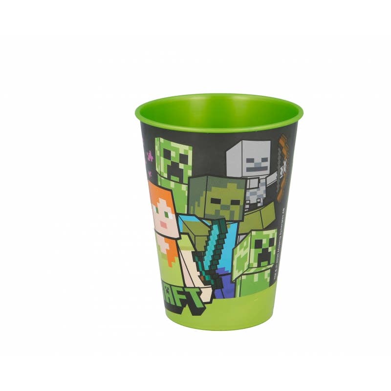Stor - Wholesale Drinking Glass/Cup - Kids & Baby - Stor Easy Small Glass 260 ml Minecraft1