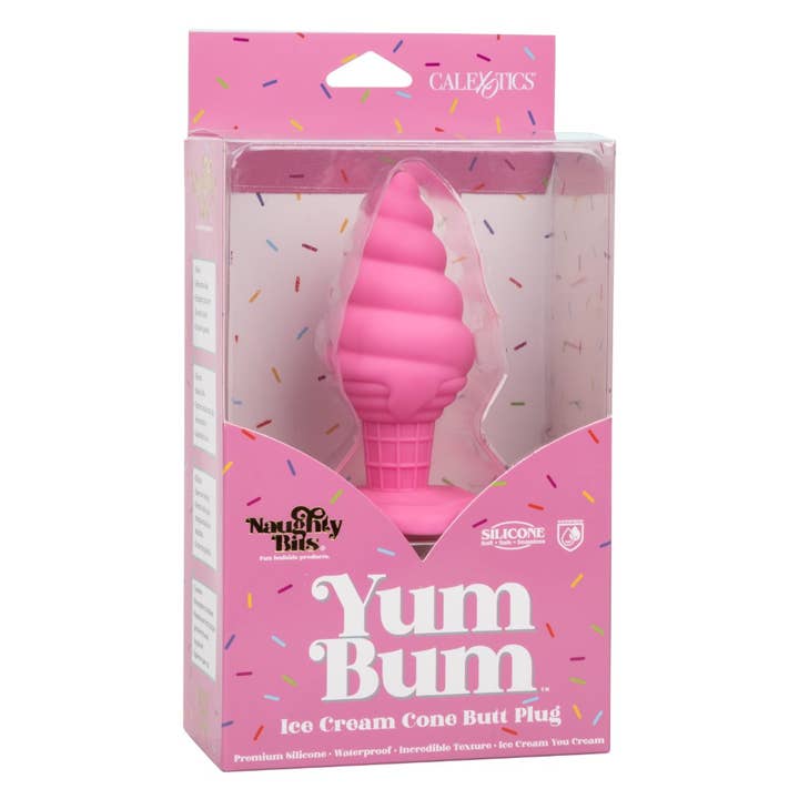 CalExotics - Wholesale Sex Toy - Naughty Bits Yum Bum Ice Cream Cone Butt Plug1