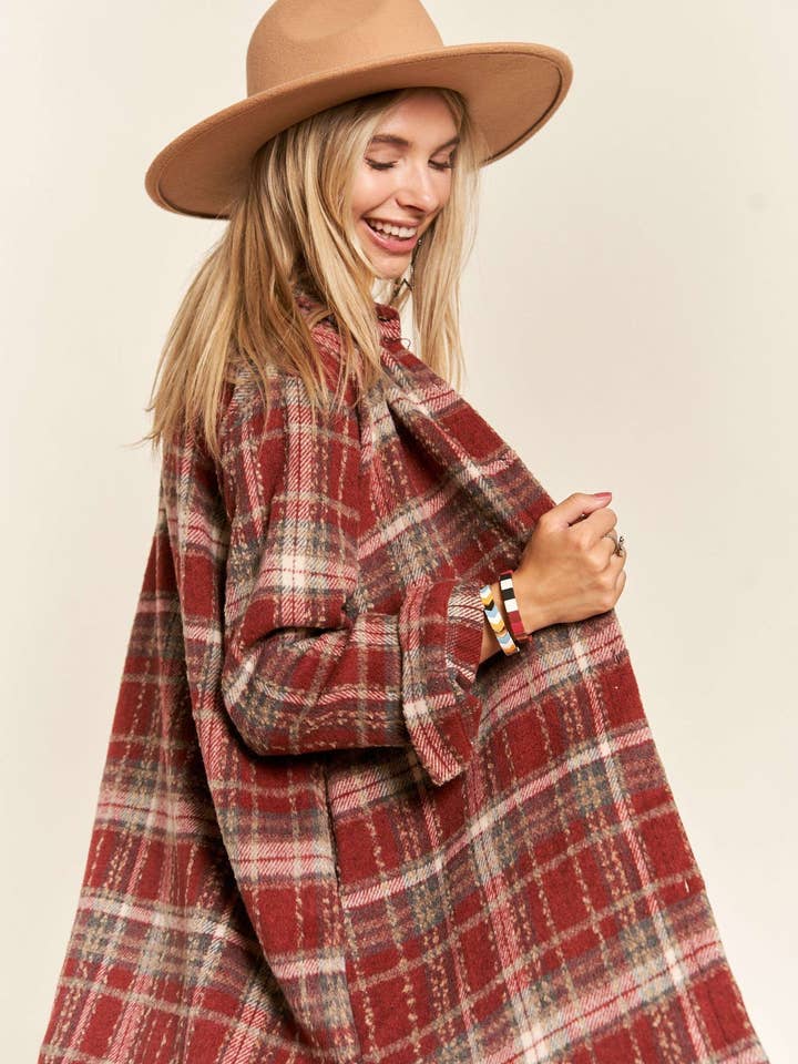 Madelyn - Vendita all'ingrosso Giacca - Donna - LEJ1987BX - GIACCA IN FLANELLA PLUS SIZE14