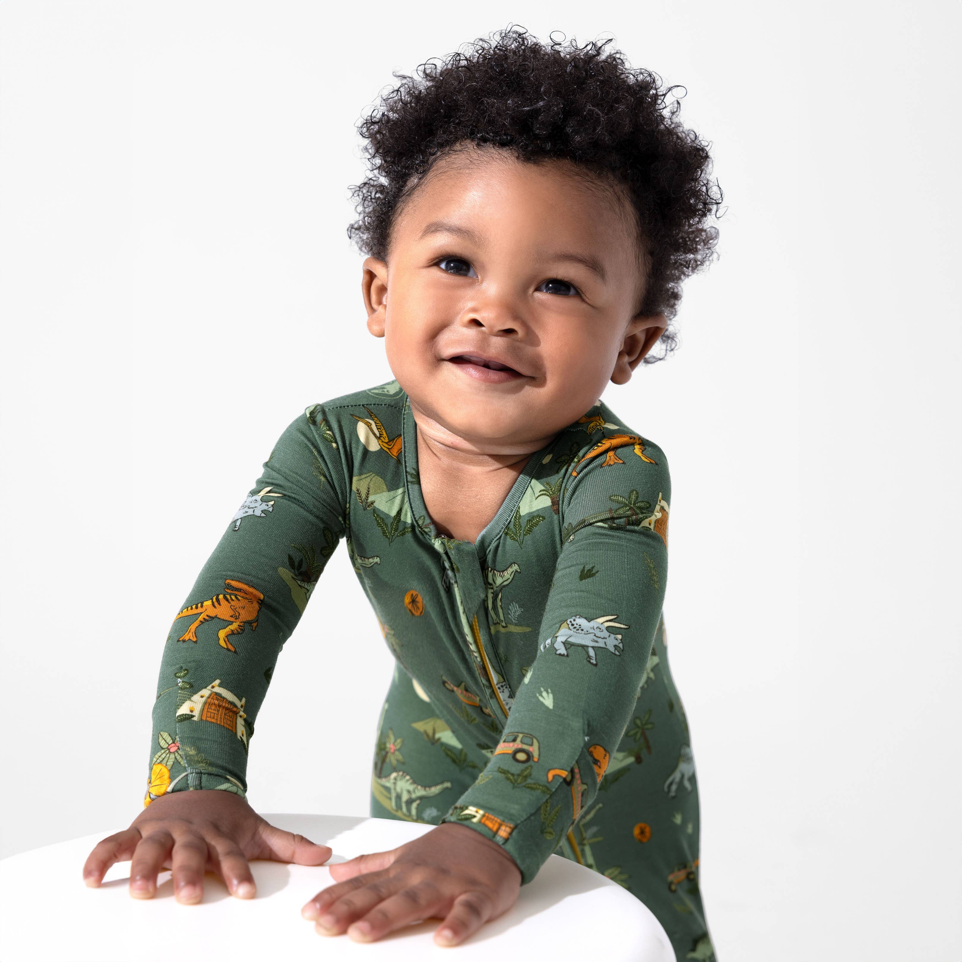 Bellabu Bear - Wholesale Sleepsuit - Baby - Jurassic Park: Safari Bamboo Convertible Footie5