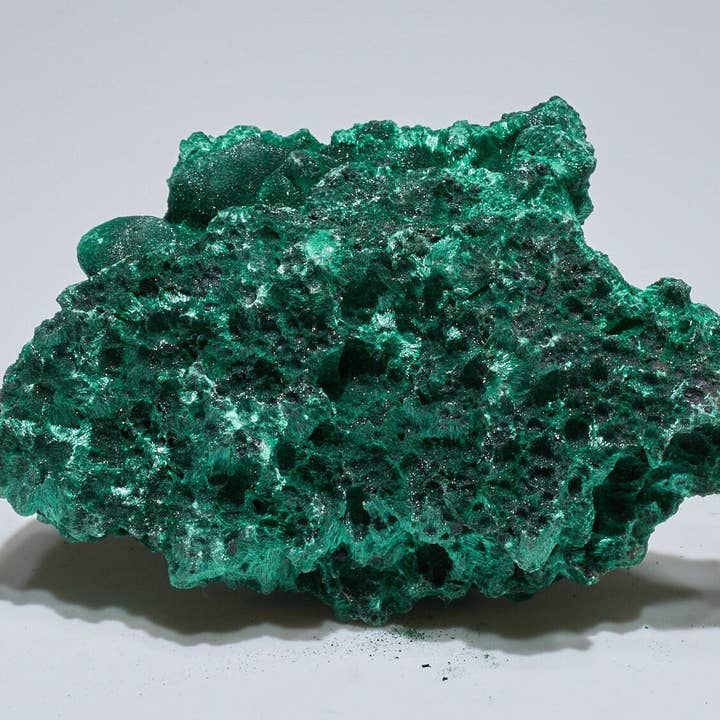 Malachite And More - Wholesale Spiritual Stone/Crystal - 1.1 LB Fibrous Malachite Collector Specimen