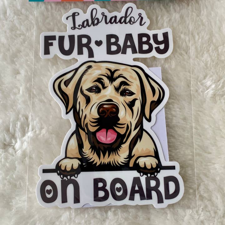 Raise the WOOF - Wholesale Sticker - Dog Breed Bumper Stickers9