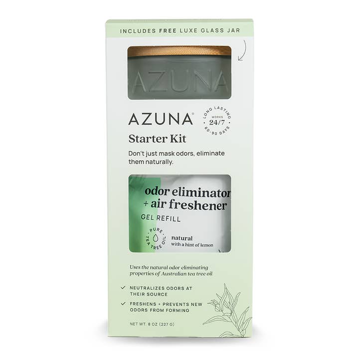 Azuna Fresh - Wholesale Air Freshener - 8 oz Odor Eliminator + Air Freshener Starter Kit (box set)
