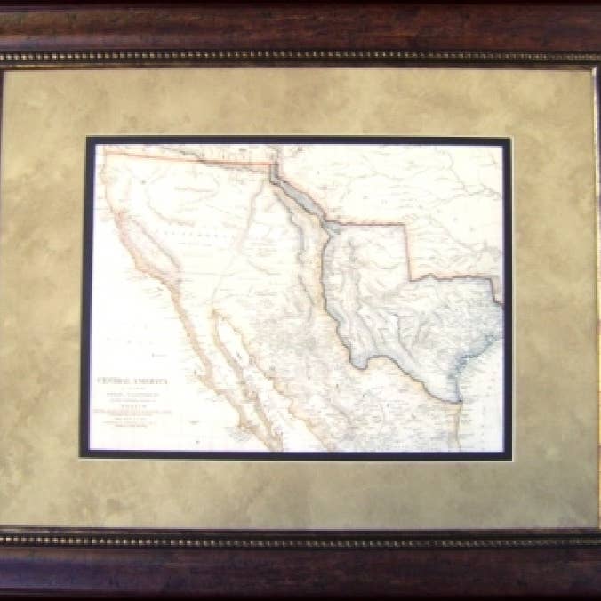 Carte ancienne de l'Amérique du Nord pour la vente par Picture King