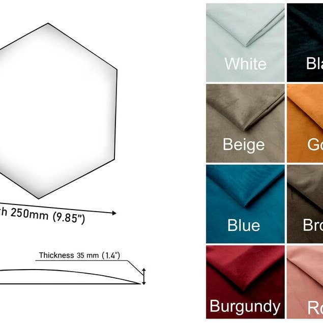 ATB-Sound sp. z o. o. - Wholesale Wall Accent - HEXAGON Acoustic Wall Panels | Soft Sound-Absorbing Tiles2