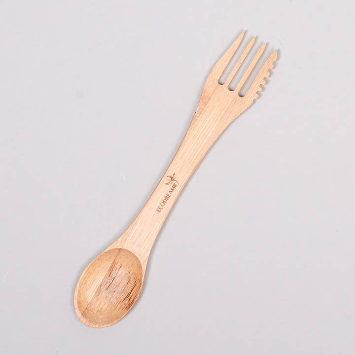Bamboo Spork - Unite Taste and Sustainability with Each Bite for wholesale by EcoDreamr