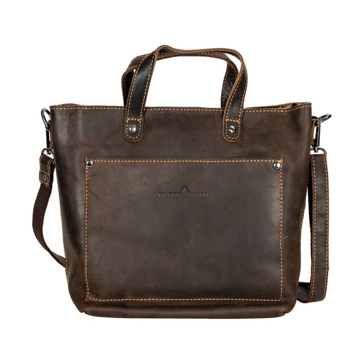 Mini sac cabas en cuir Panama pour femme pour la vente par Greenwood Leather