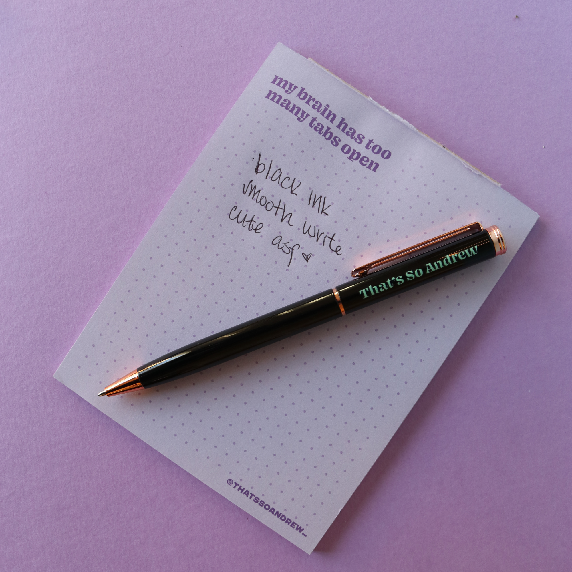 That’s So Andrew - Wholesale Pen - Gen Z Pen Set2