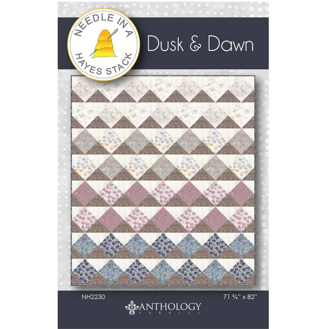 Needle in a Hayes Stack - Wholesale Quilt - Dusk and Dawn