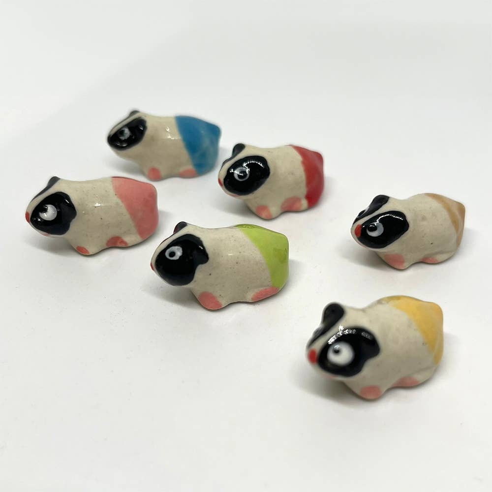 VIE - Wholesale Decorative Figurine - Mini Ceramic Figurine, Assorted Colour, Approx. 2cm208