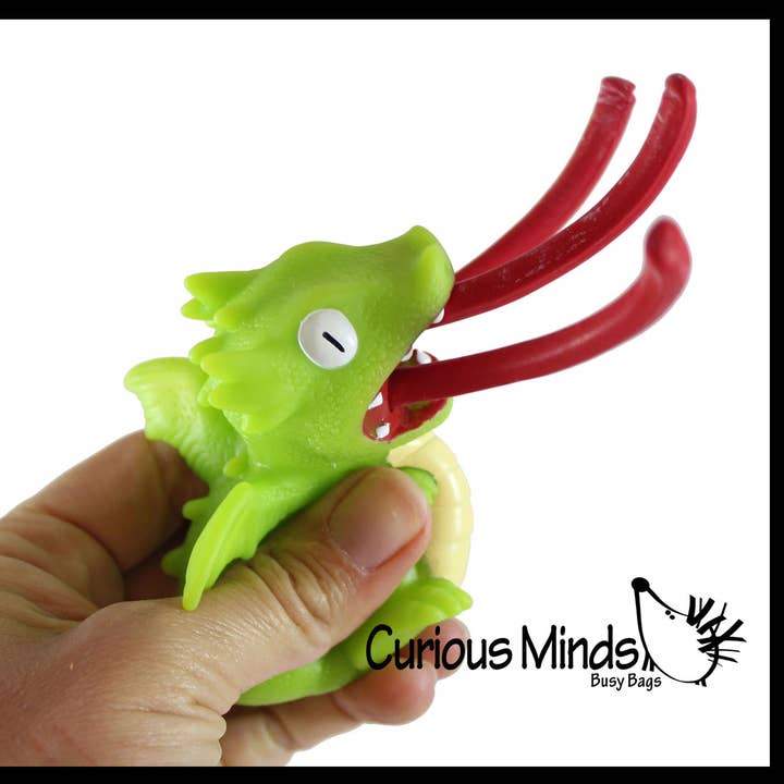 Curious Minds Toys - Wholesale Fidget Toy - Kids - Fire Breathing Dragon - Cute Squeeze Toy - Fun Fidget - Uniq