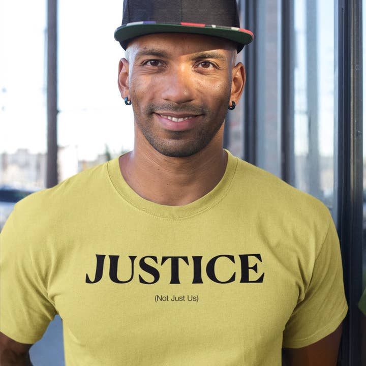 Justice (Not Just Us) - T-Shirt for wholesale by Something True and Beautiful