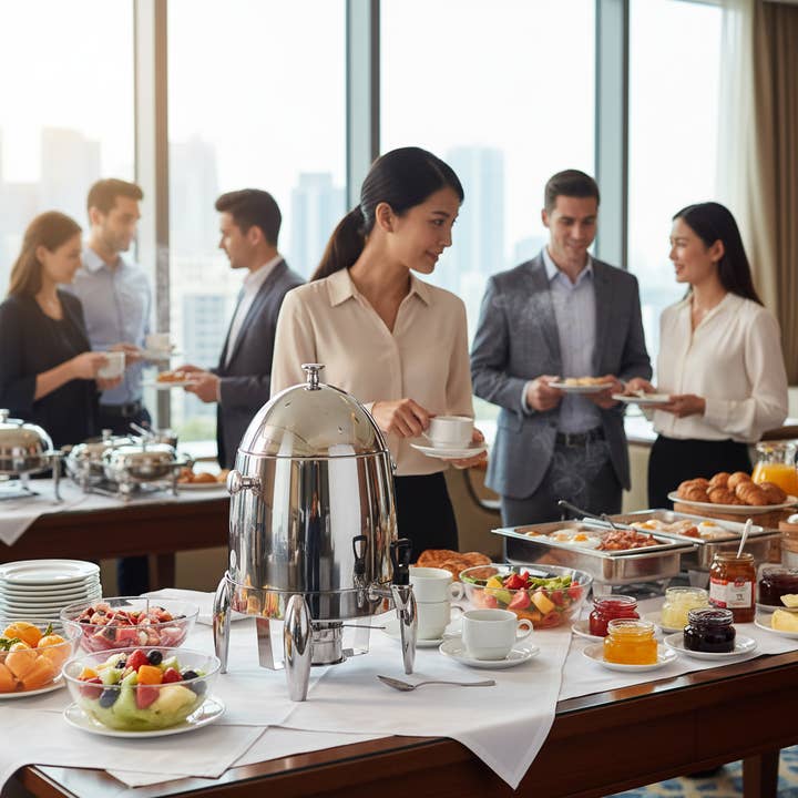 Kadra Kitchenware - Wholesale Koffiemachine - Castro Broadway Volledige Koffie- en Sapdispenser 3 Gallon1