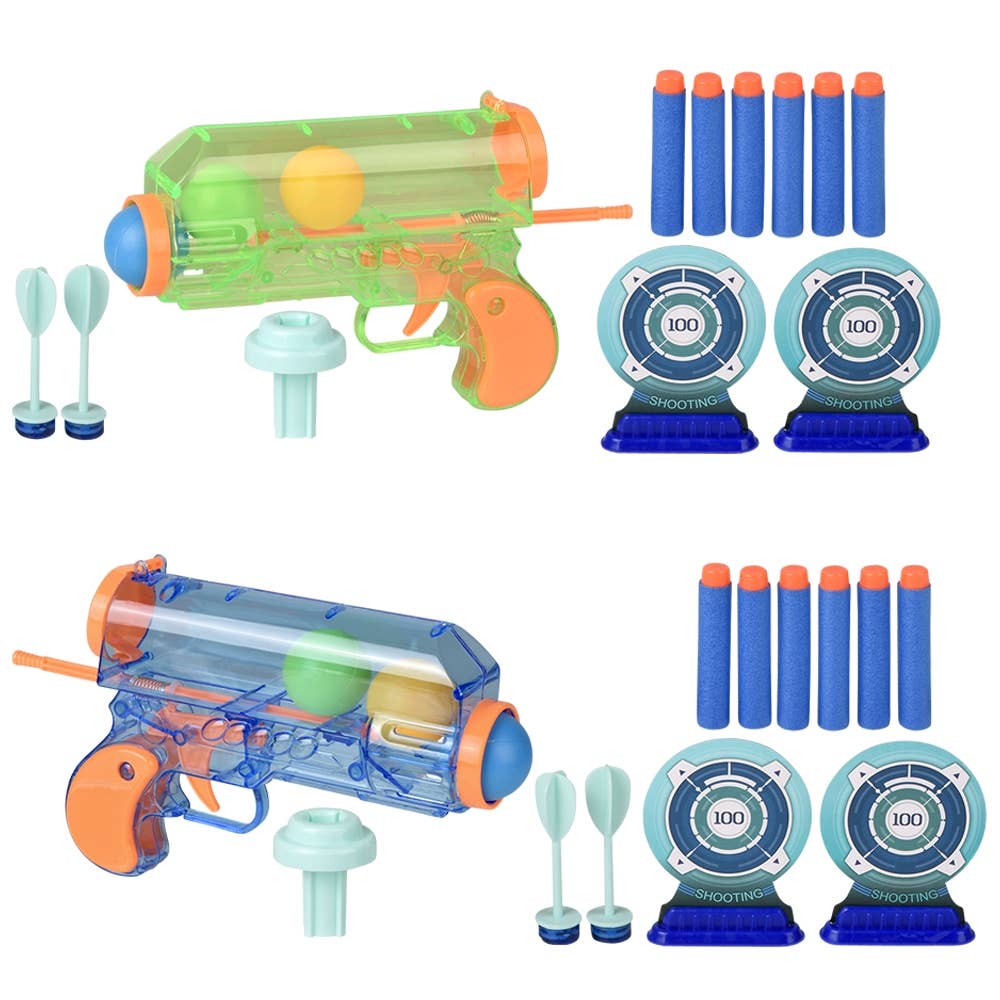 La Luna Bella - Toys - Wholesale Classic Toy - Kids - Target Practice Blaster Set 12/ - LLB Toys1