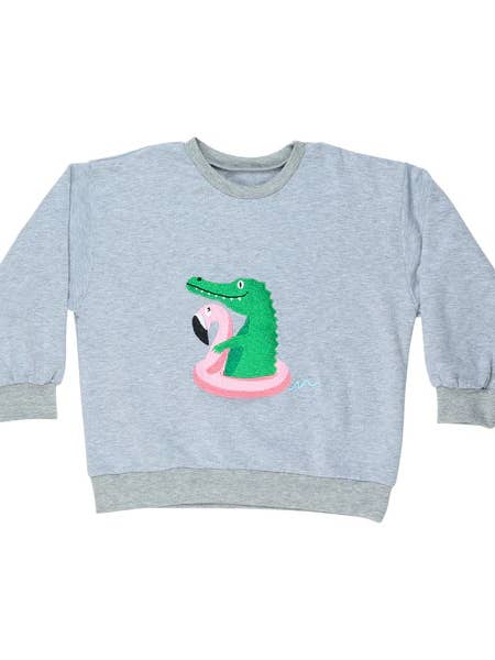 Later Gator Sweatshirt for wholesale by Wauw Capow by Bangbang Copenhagen