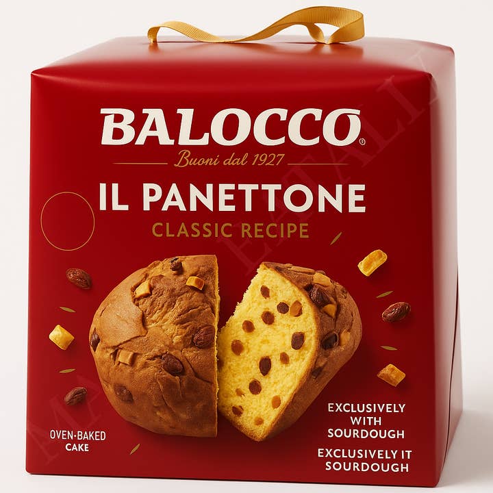 Balocco Il Panettone Recette Classique 1000g 2,2lb pour la vente par Made in eatalia