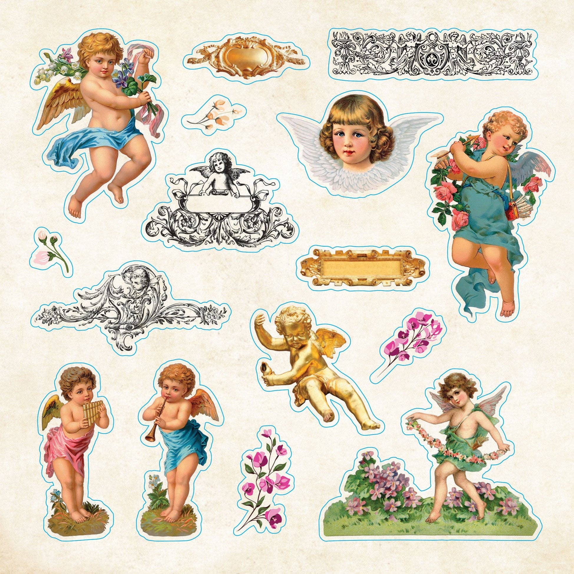 Peter Pauper Press - Wholesale Sticker - Bibliophilia Ephemera Sticker Book9
