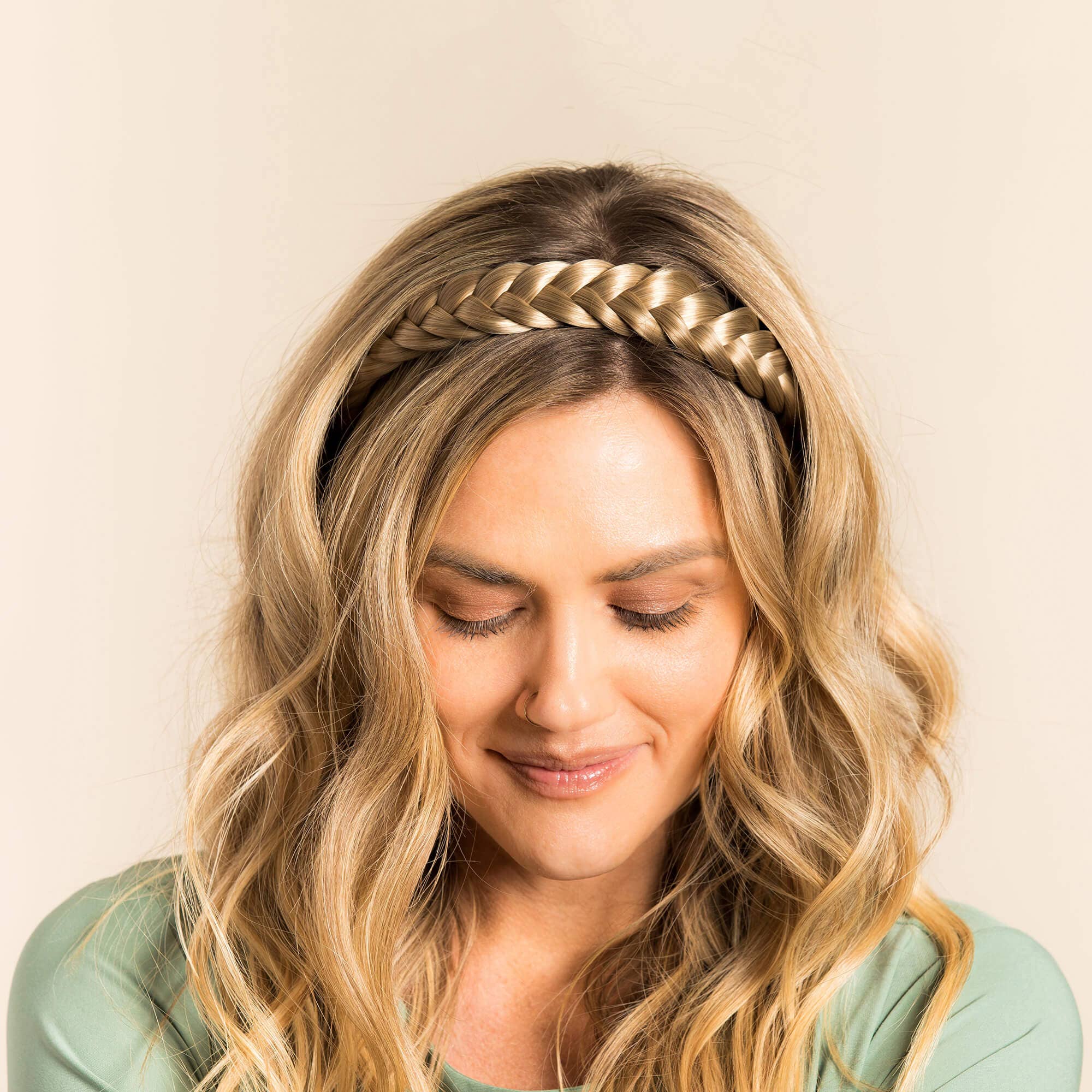 Madison Braids - Vendita all'ingrosso Fascia per capelli - Donna - Madison Treccia Lulu - Fascia per capelli a due fili, da donna33