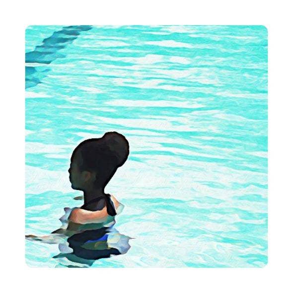 Deep End No. 2 Pouf for wholesale by 3 Piece Urban Artisan