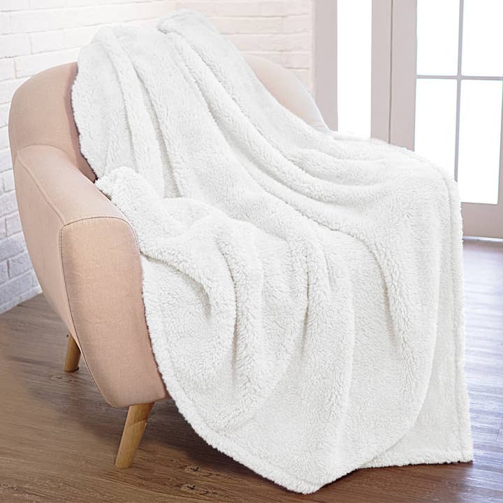 Pavilia - Wholesale Throw Blanket - Plush Shaggy Sherpa Blanket112