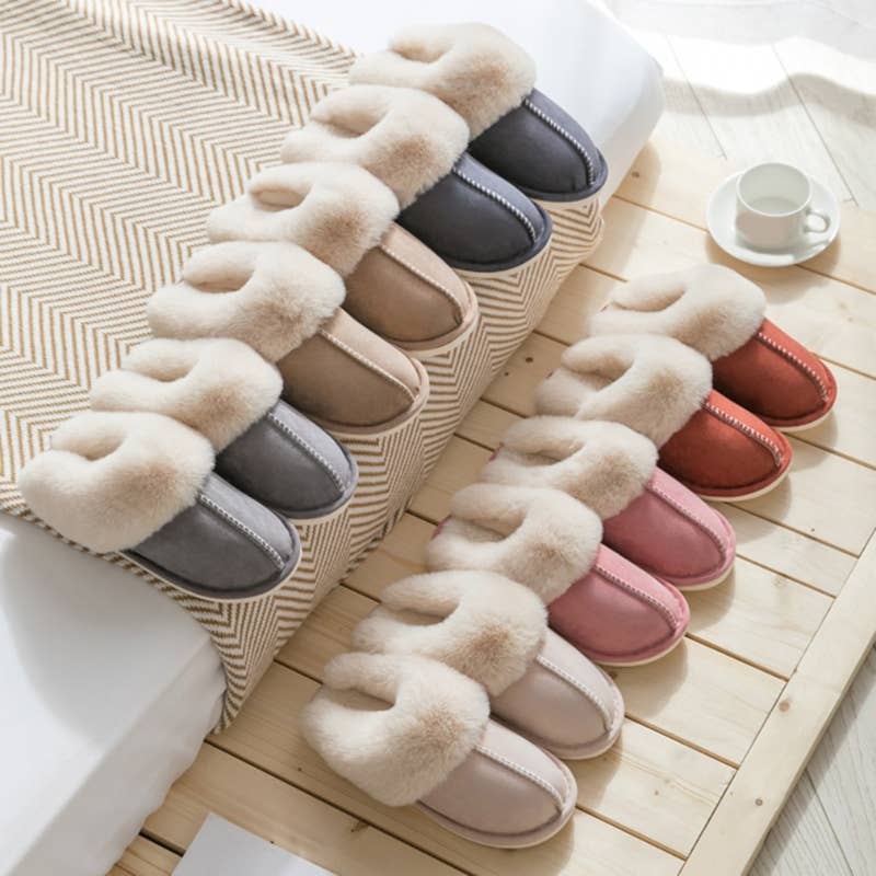 Cloud Cushion Slides - Vente Chaussons – femme - Pantoufles antidérapantes chaudes d'intérieur4