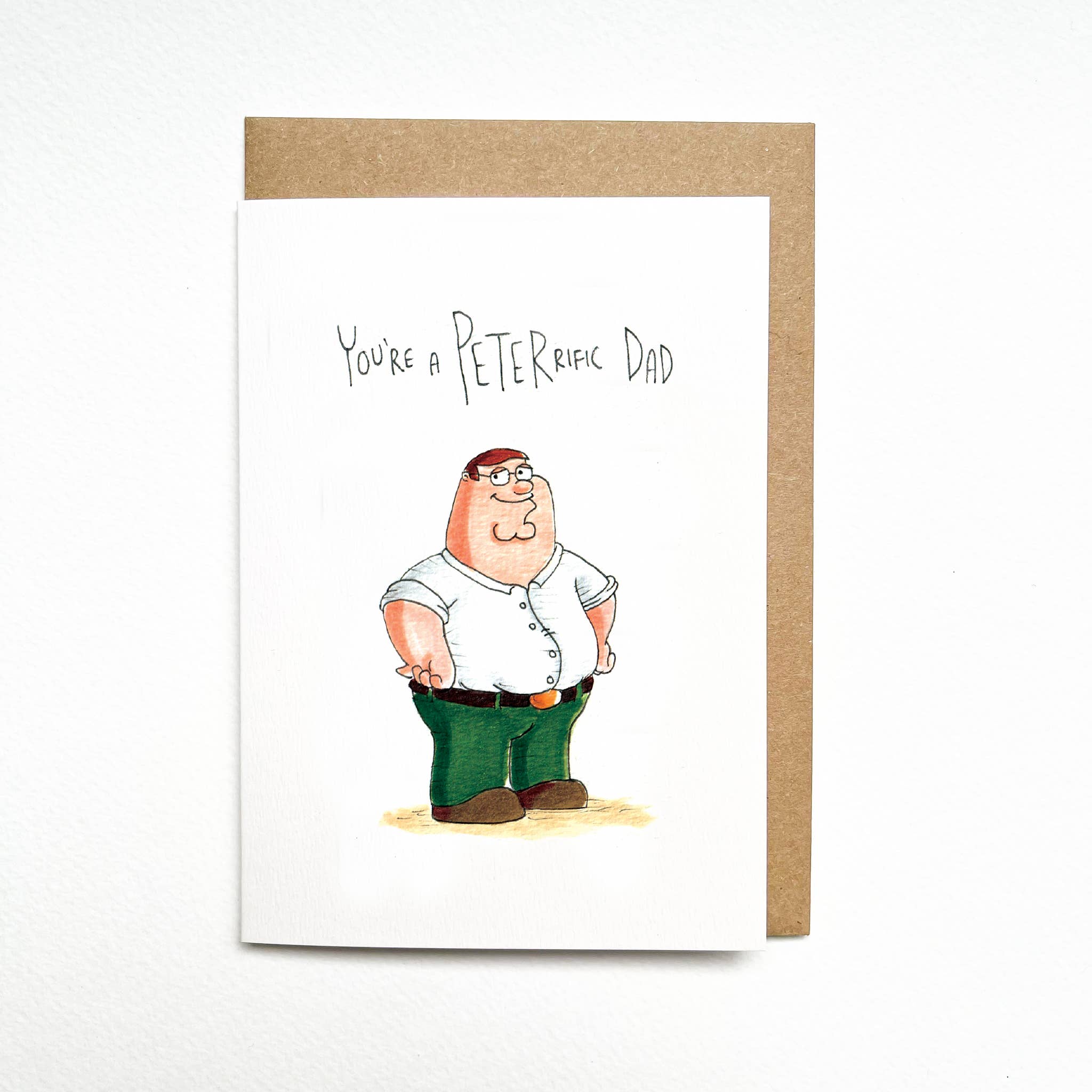 Well Drawn - Vente Carte pour la fête des Pères - Tu es un père formidable