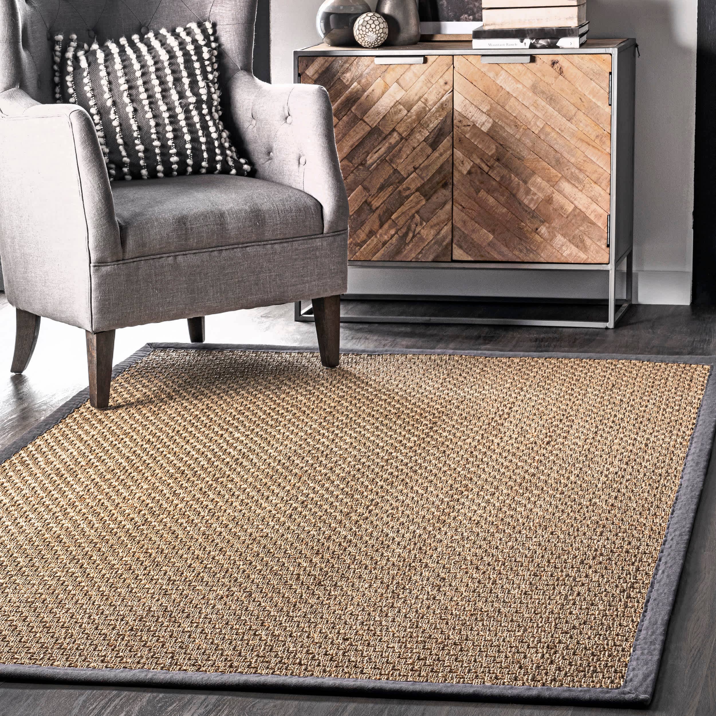 nuLOOM - Wholesale Area Rug - Hesse Checker Weave Seagrass Indoor/Outdoor Area Rug20