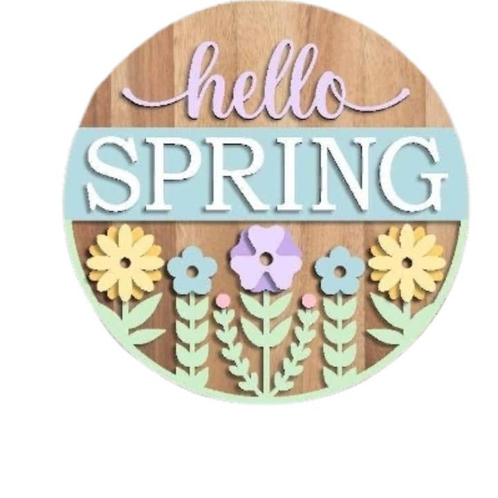 The Craft Witch - Wholesale DIY Craft Kit - Spring Signs-Ready for Paint!1