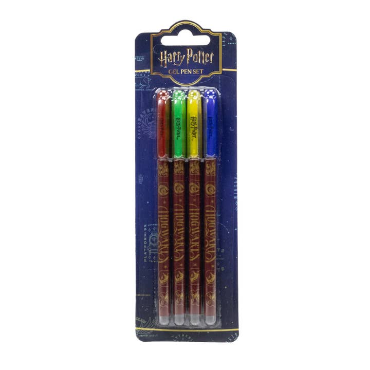 Harry Potter - Gelpen - 4-pak - Magiske Steder for engroshandel hos Mad Monkey GmbH