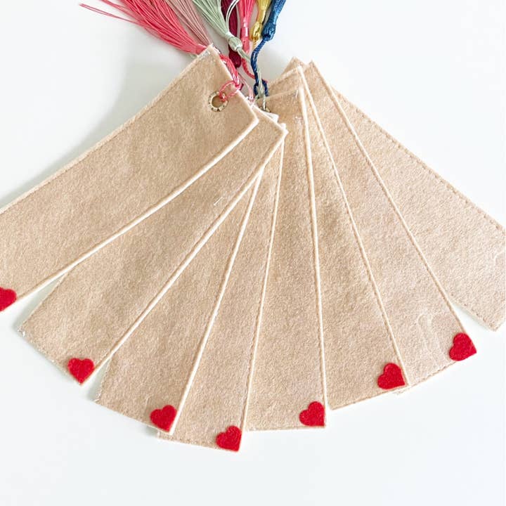 Milo & Mollie - Wholesale Bookmark - Read Felt Bookmark4