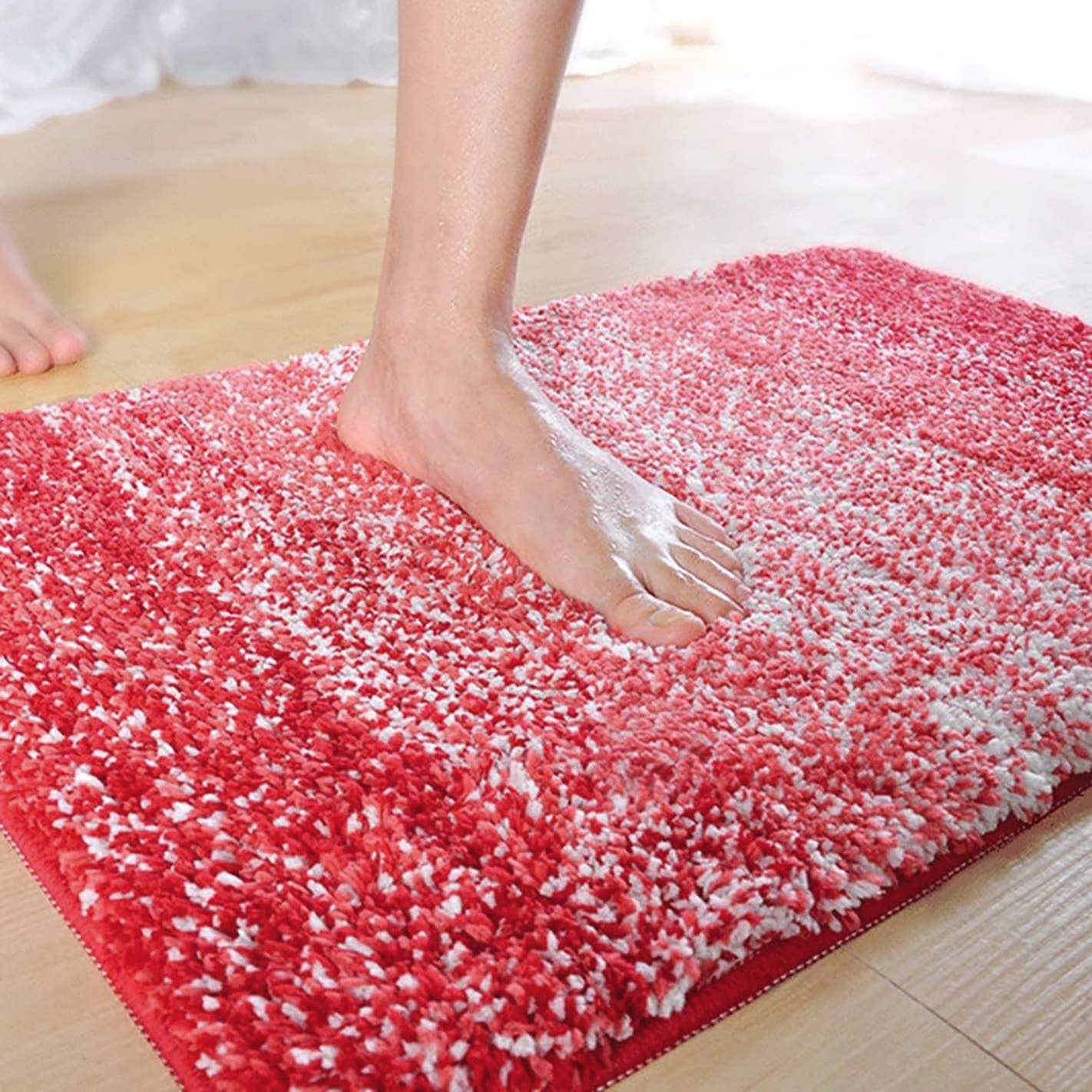 home mart goods - Wholesale Bath Mat Set - Large 2 Piece Ombre Microfiber Soft Thick Plush Bath Mat Set7