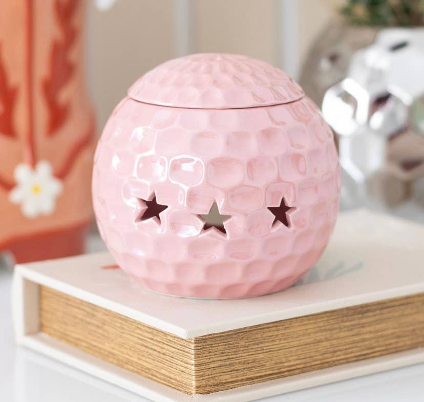 Les folies de Nicole - Wholesale Wax Warmer - Starry pink ball burner