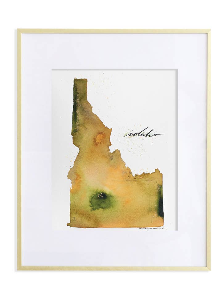 Idaho Print for wholesale by Whitney Winkler