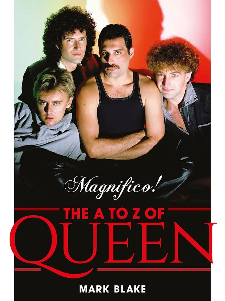 Magnifico! The A to Z of Queen by Mark Blake for wholesale by Boon Books