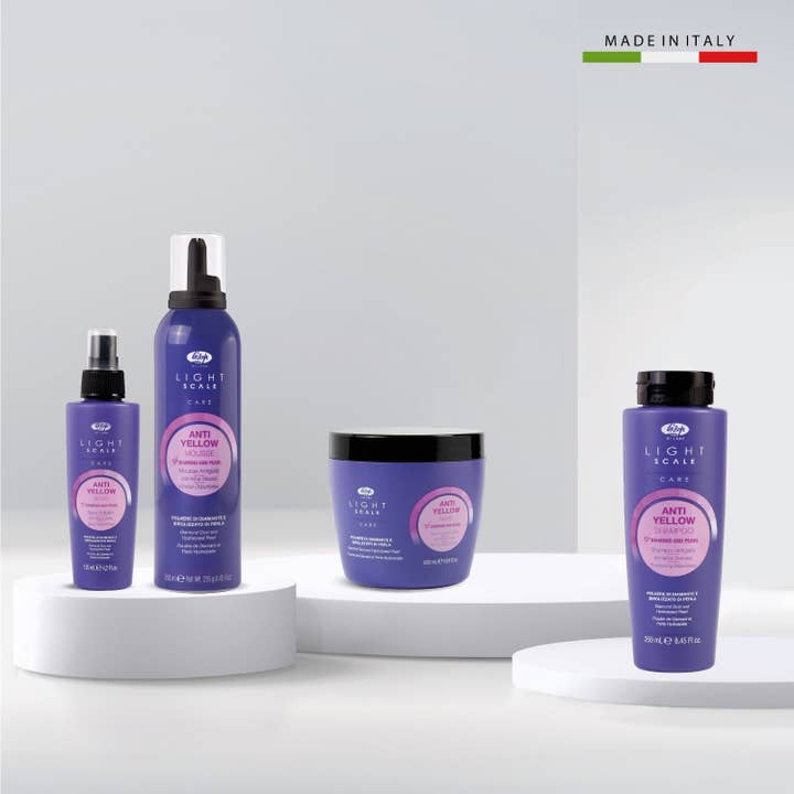 Lisap Milano - Vendita all'ingrosso Tinte per capelli - Mousse antigialla Light Scale Care 250 ml