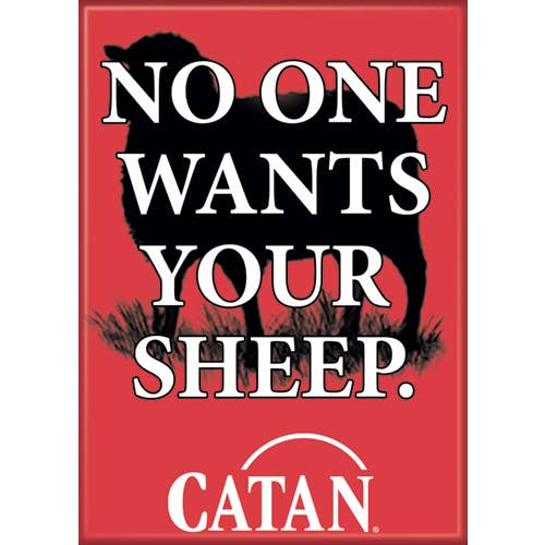 Ata-Boy - Wholesale Magnet - Catan No One Wants Magnets 2.5" X 3.5"