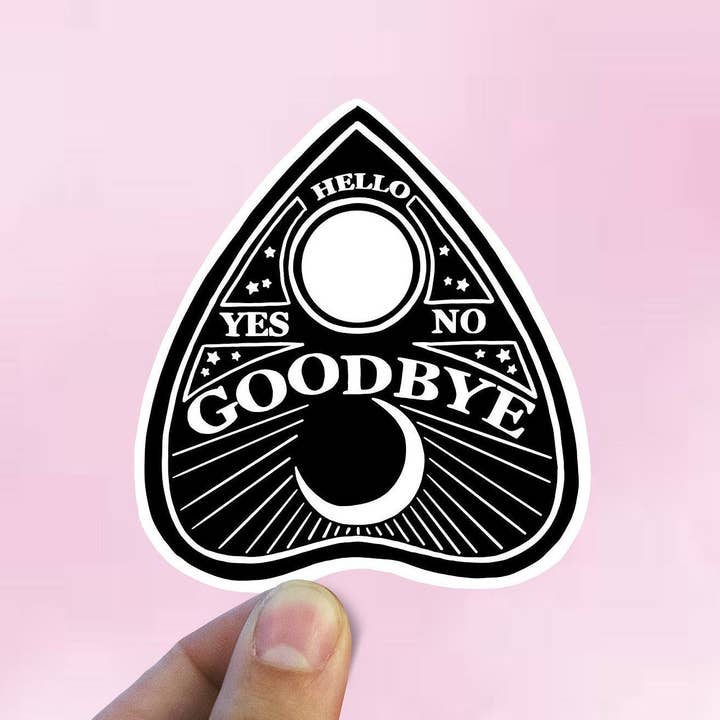 Gothic Ouija Vinyl Sticker for wholesale by Sweet Humors