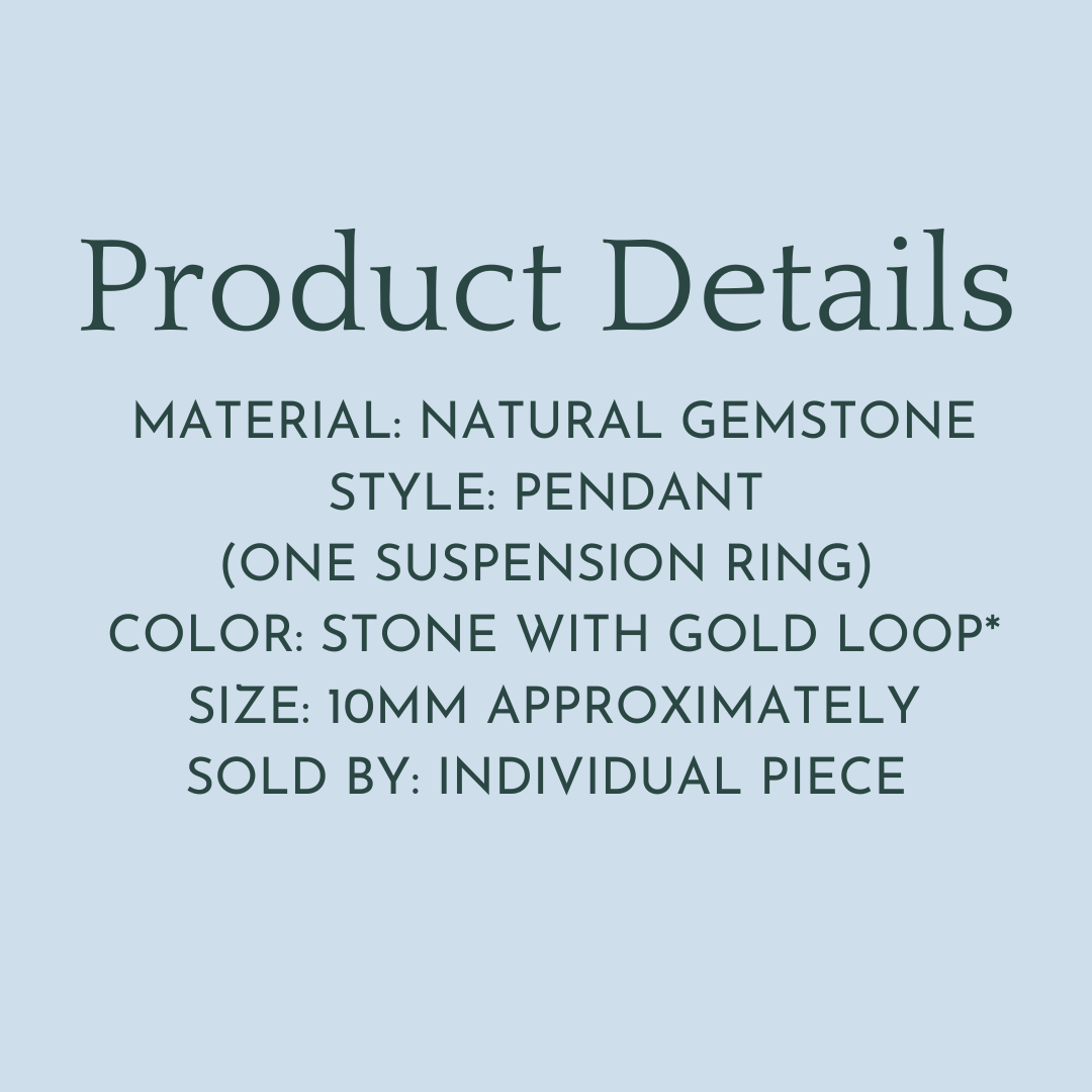 Only Beads - Wholesale Individual charm/pendant - Natural Raw Gemstone Charms - Birthstone Pendants6