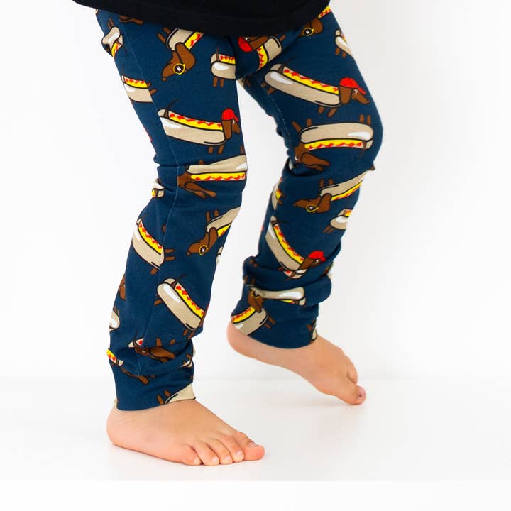 Fred & Noah - Wholesale Fashion Leggings - Kids - Hot dog Leggings