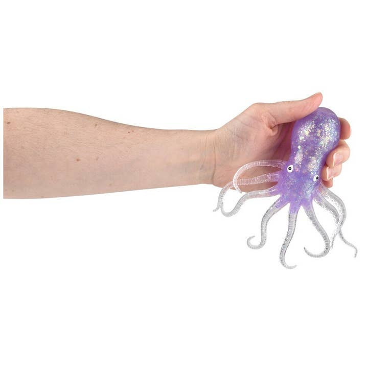JSBlueRidge Toys - Wholesale Squishy Toy - Kids & Baby - Octopus Soft Squeeze Fidget Kids Toy- Assorted