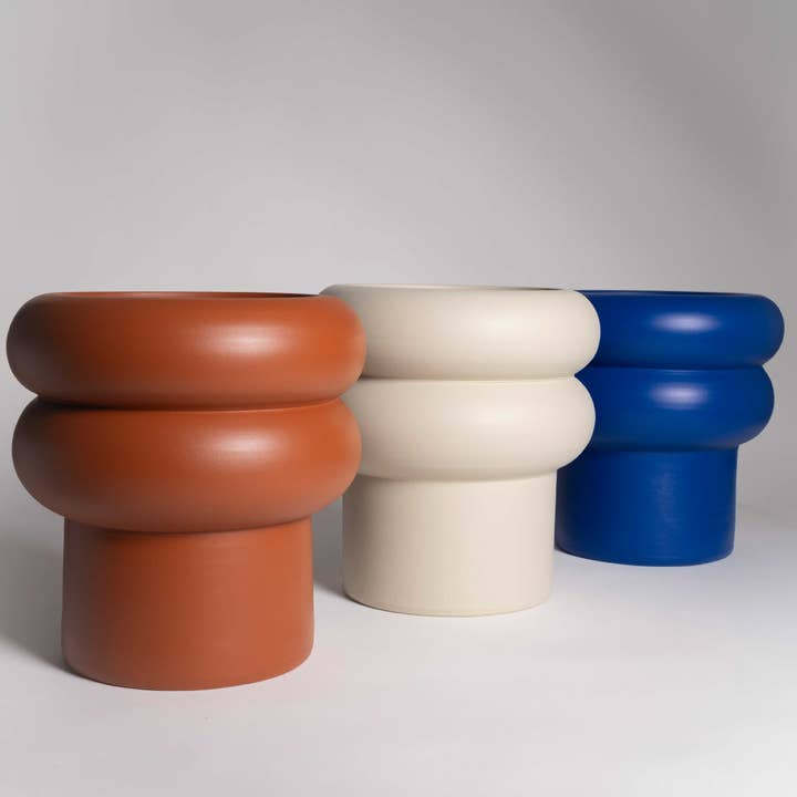 o cactuu - Wholesale Plant Pot - Ripple XL Pot - 28 x 26 cm - NEW - Christmas Decor - Garden11