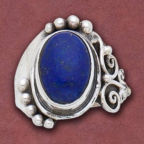 Ovale Lapis-ring voor wholesale door Tidepool