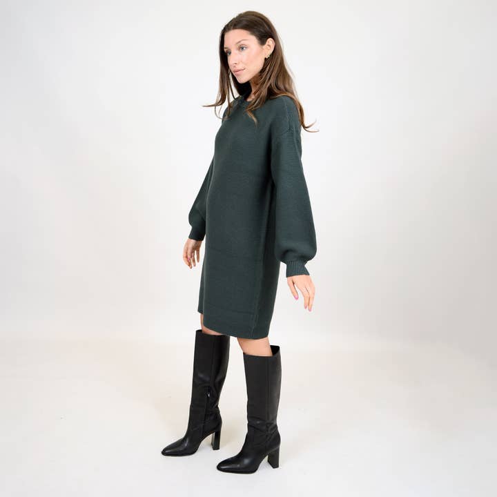 RD Style – wholesale Dress – Women's – ZARA LONG SLEEVE TURTLE NECK DRESS - 75SD959W