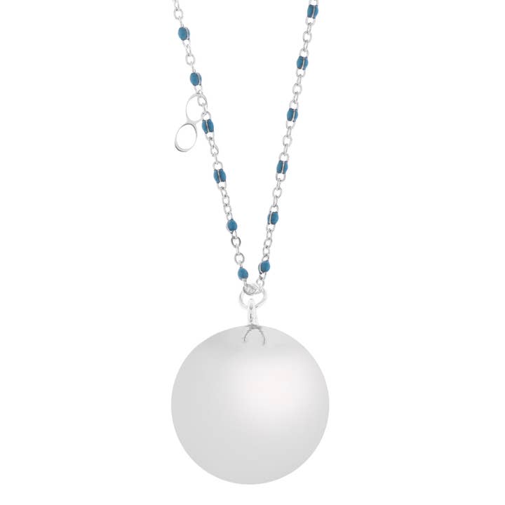 Proud MaMa - Wholesale Pendant/Charm Necklace - ID-490
Bola pregnancy necklace
Fine silver/pink ∅ 20 mm1