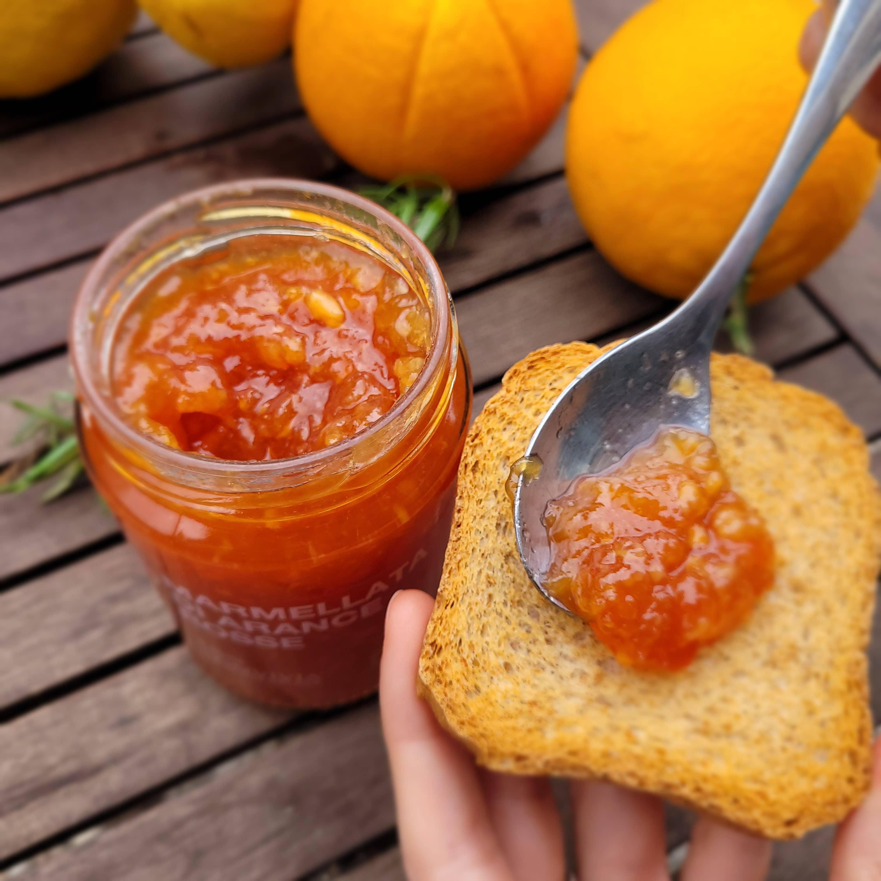 CONVIVIA for italian food lovers - Wholesale Jam/Jelly - Organic red orange jam 360g3