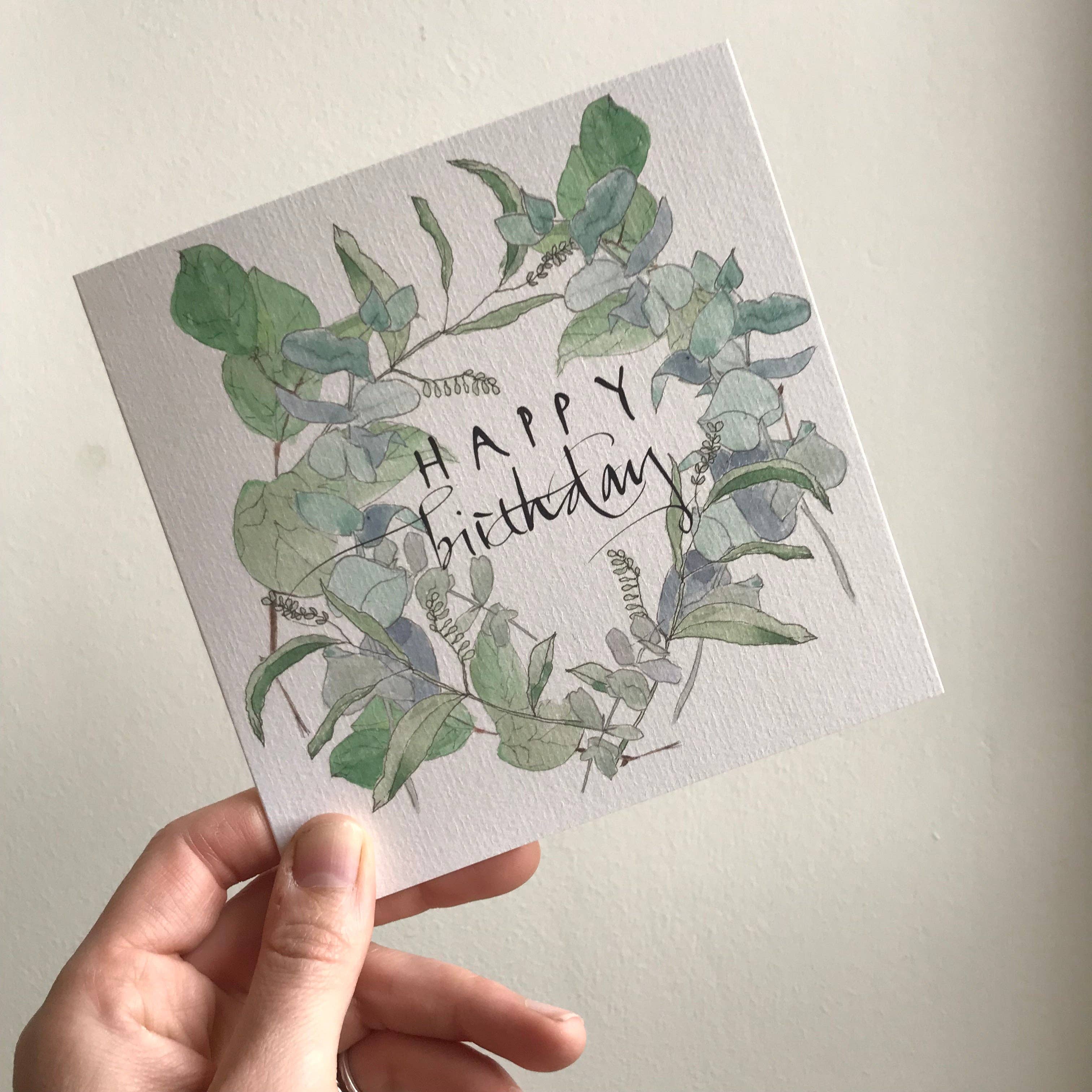 Edinburgh Letters – wholesale Birthday card – Happy Birthday Card2